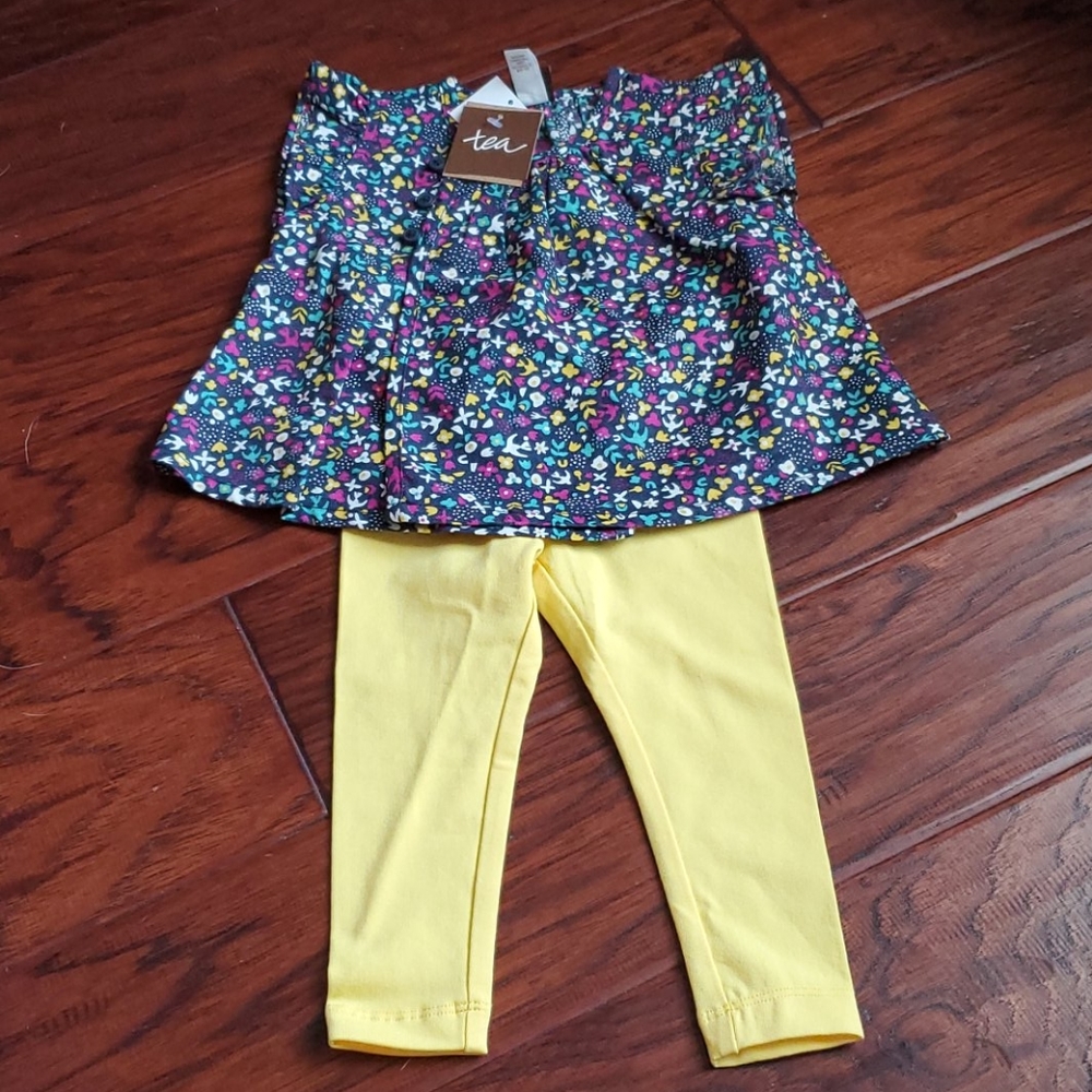 Tea Collection leggings and tunic